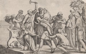 Sacrificio de Ifigenia, 1607-61 de Pierre Biard