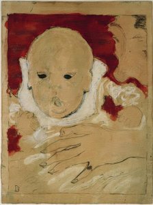 Andrée Bonnard y su hijo Jean Terrasse