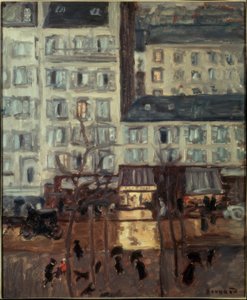 Bulevar de Clichy de Pierre Bonnard