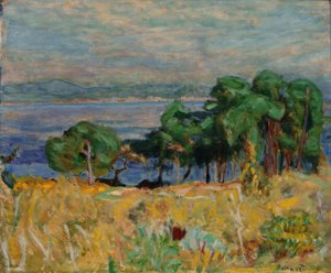 La bahía de Saint-Tropez de Pierre Bonnard