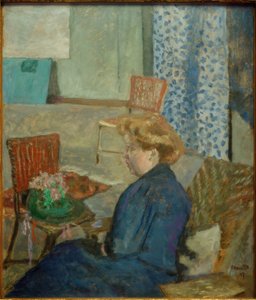 La modista, 1907 de Pierre Bonnard