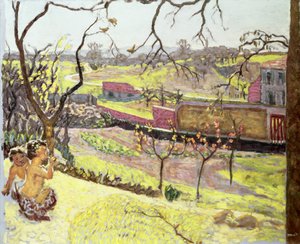 Primavera temprana (Pequeños faunos), c.1909 de Pierre Bonnard
