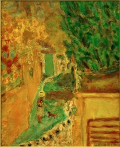Escalera en Le Cannet de Pierre Bonnard