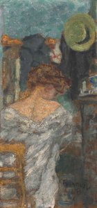 Mujer sentada, de espaldas de Pierre Bonnard