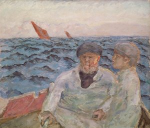 Pescadores en Bretaña, 1907 de Pierre Bonnard