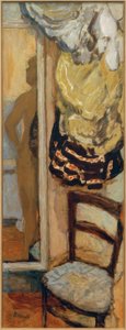 Desnudo femenino en el espejo