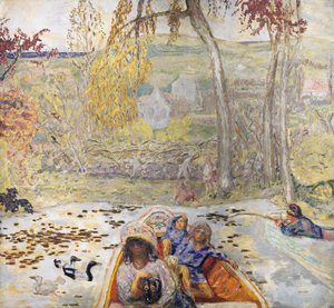 En un bote de Pierre Bonnard