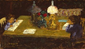 Interior: Los niños Terrasse de Pierre Bonnard