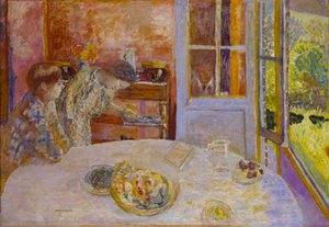 La Salle à manger, Vernon, c. 1925 de Pierre Bonnard