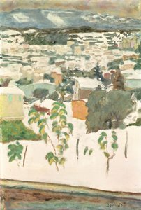 Le Cannet en la nieve, c.1927