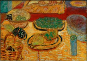 El postre de Pierre Bonnard