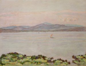El Golfo entre La Napoule y St. Raphael de Pierre Bonnard