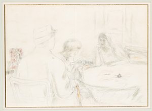 El herido en su familia de Pierre Bonnard