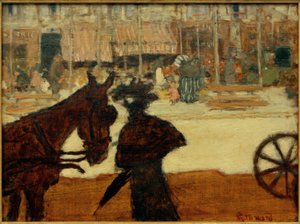 El caballo de fiacre de Pierre Bonnard