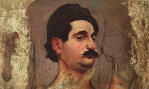 Hombre con bigote, c.1887-88 de Pierre Bonnard