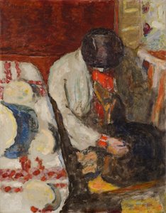 Marthe con el mantel blanco, 1926