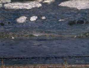 Mediterráneo – 1941/44 – 48,3 × 63,2 cm – gouache y lápiz sobre papel de Pierre Bonnard