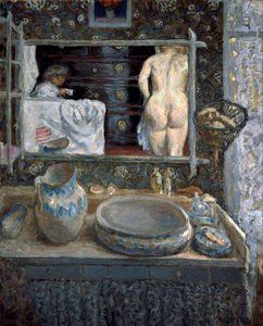 Espejo sobre un lavabo, 1908