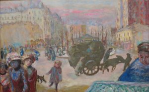Mañana en París" de Pierre Bonnard, 1911