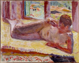 Desnudo acostado de Pierre Bonnard