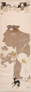 Paseo de niñeras, Friso de carruajes de Pierre Bonnard