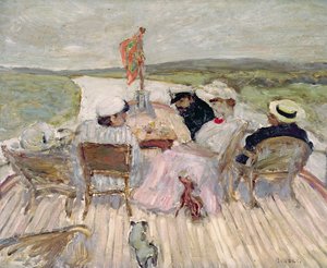 En el yate de Pierre Bonnard