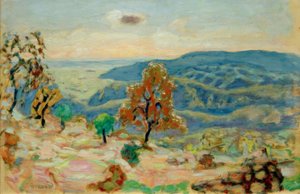 Paisaje de montaña de Pierre Bonnard