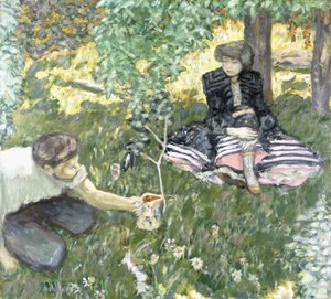 Placer de Campo o El Jardinero de Pierre Bonnard