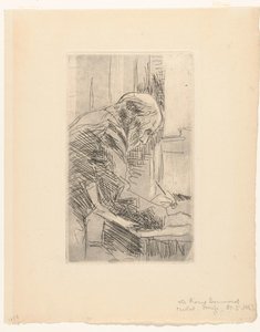 Retrato del artista Edouard Vuillard de Pierre Bonnard