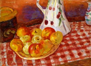 Manzanas Rojas y Amarillas de Pierre Bonnard