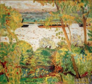 Remolcador en Vernon de Pierre Bonnard