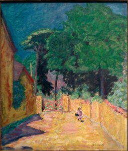 Callejón en Vernonnet de Pierre Bonnard