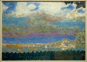 Cielo tormentoso en Cannes de Pierre Bonnard