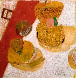 Rincón de mesa Naturaleza muerta de frutas de Pierre Bonnard