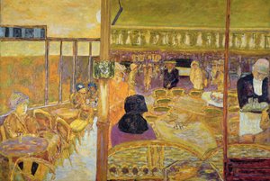 El Café du Petit Poucet, 1928 de Pierre Bonnard