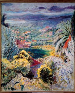 El Cannet o la Bahía de Cannes 1935 de Pierre Bonnard