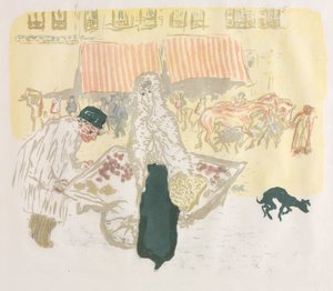El Vendedor Ambulante de Pierre Bonnard