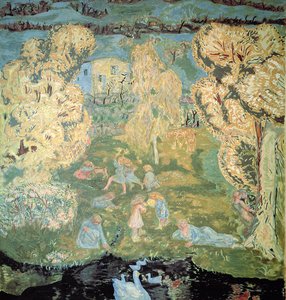Los primeros días de primavera en el campo, 1912 de Pierre Bonnard
