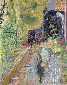 El jardín, c.1936 de Pierre Bonnard