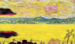 El golfo de St. Tropez al atardecer, 1937 de Pierre Bonnard