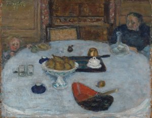 La comida, 1899 de Pierre Bonnard