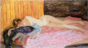 El sofá rosa de Pierre Bonnard