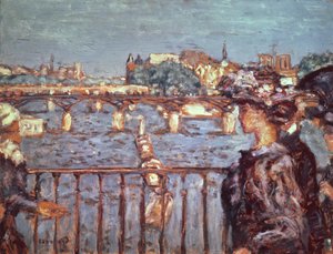 El Pont des Arts, c.1905 de Pierre Bonnard