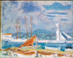 El puerto de Saint Tropez de Pierre Bonnard