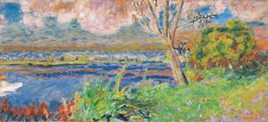 El Sena en Vernon, c.1923 de Pierre Bonnard