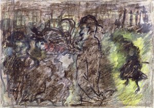 La Plaza, Tarde, 1899 de Pierre Bonnard