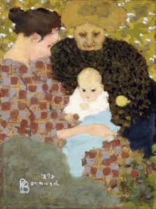 Las tres edades (Maternidad) de Pierre Bonnard