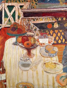 El Mantel Blanco de Pierre Bonnard