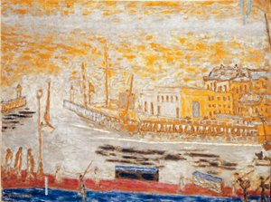 Trouville, la salida del puerto de Pierre Bonnard