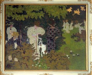 Crepúsculo o Fiesta de Croquet de Pierre Bonnard